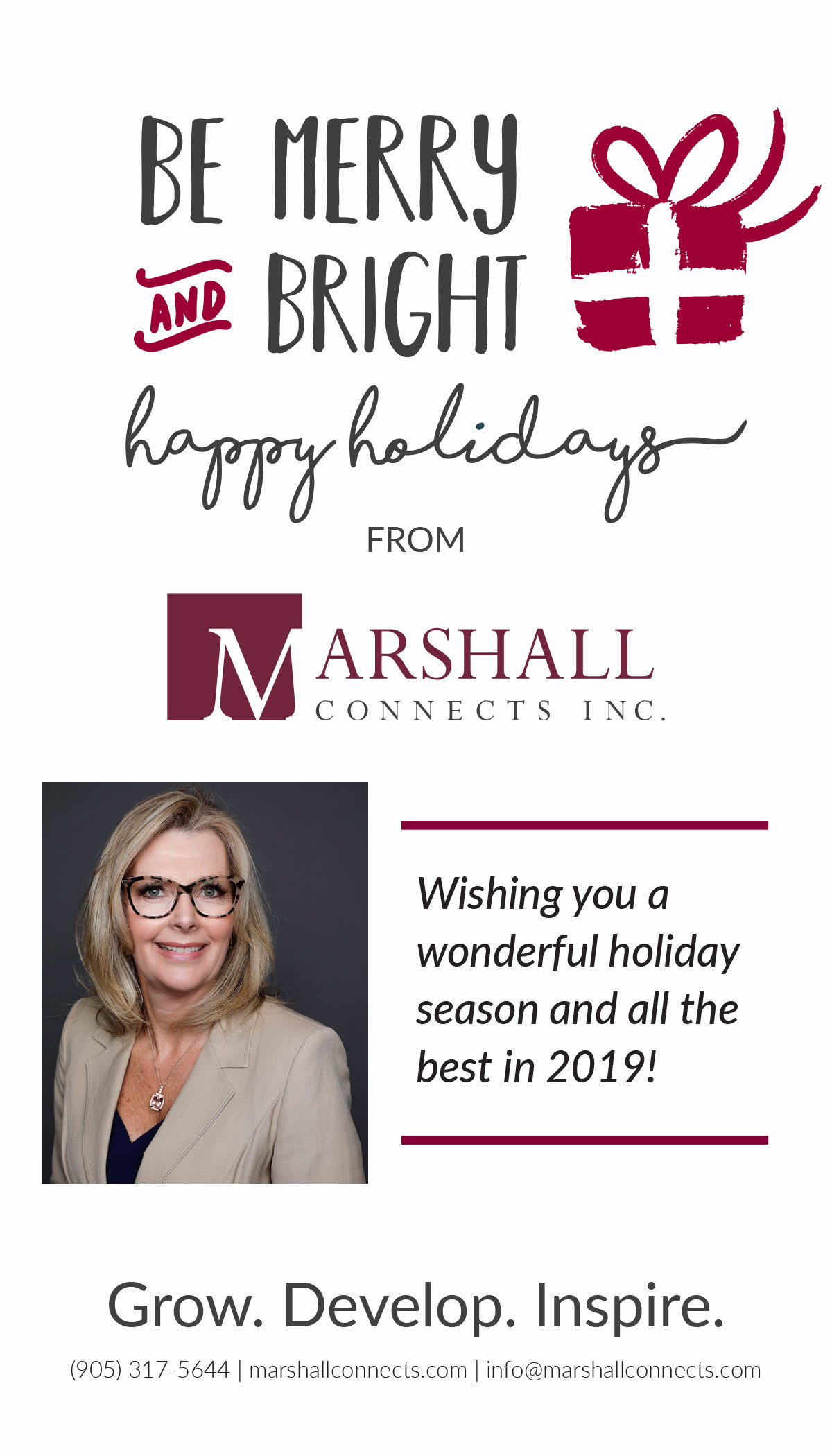Season's Greetings From Marshall Connects