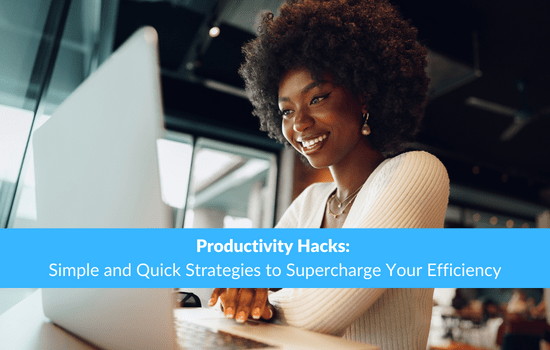 Productivity Hacks: Simple and Quick Strategies to Supercharge Your Efficiency, Marshall Connects article