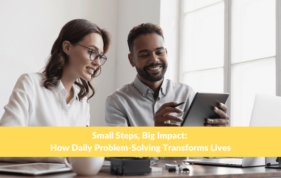 Marshall Connects article, Small Steps, Big Impact: How Daily Problem-Solving Transforms Lives