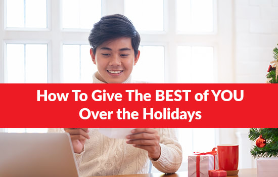 How To Give The BEST of YOU Over the Holidays, Marshall Connects
