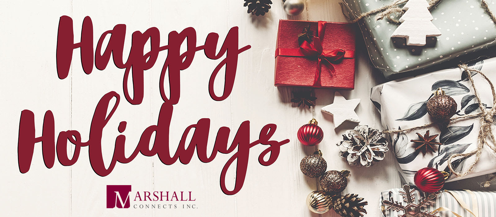 Season's Greetings From Marshall Connects