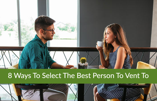 8 Ways To Select The Best Person To Vent To, Marshall Connects