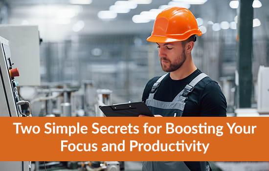 Two Secrets for Boosting Your Focus & Productivity, Marshall Connects, Ontario