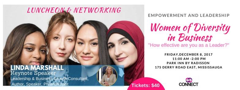 Women of Diversity in Business, Marshall Connects, Ontario