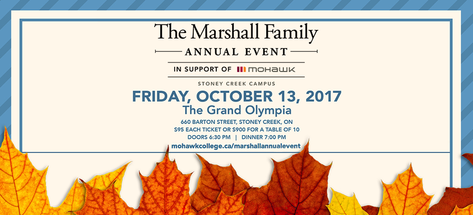 Annual Marshall Benefit event